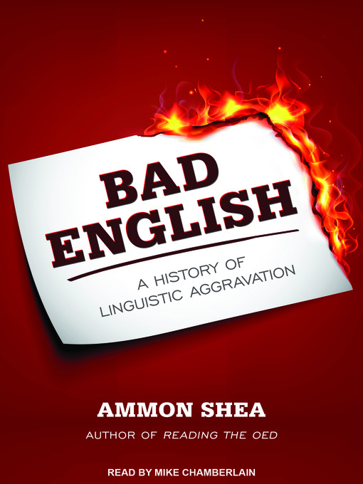 Title details for Bad English by Ammon Shea - Available